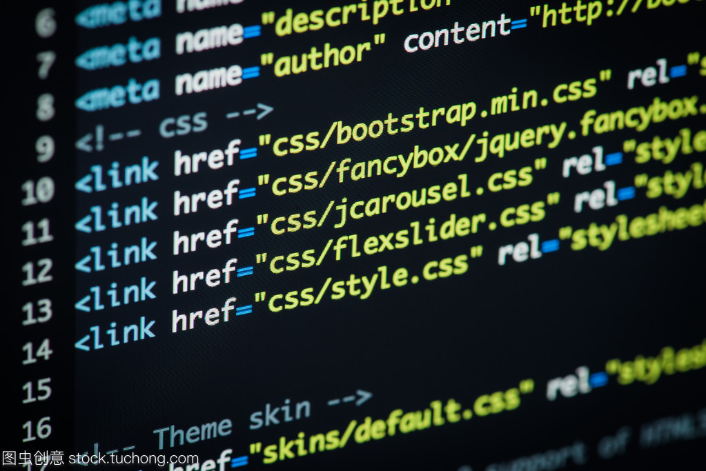 Html 和 Css 代碼開發(fā)的屏幕截圖