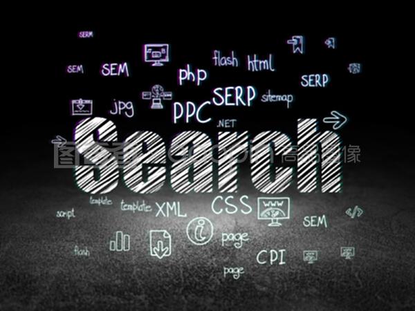 垃圾黑屋的網頁發展概念搜尋